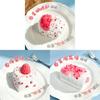 Strawberry Ice Cream Ball Squishy Toy For Stress Relief And Finger Grip Exercise