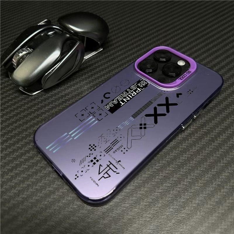 Applicable To Apple iPhone17 Mobile Phone Case, Laser Printing Set, Matte Feel, Hard Bottom, Soft Edge, Premium Sense Protective Case.