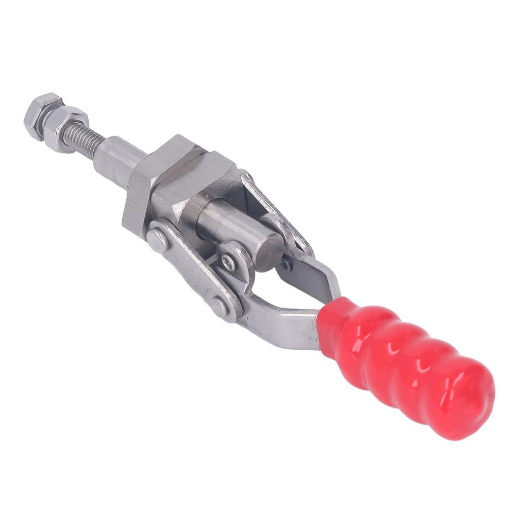 Plunger Stroke Toggle Clamp Toggle Clamp Push Pull Quick Release Stainless Steel Plunger Stroke 91kg Holding Force Toggle Clamp
