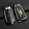 For Chevrolet Onix Equino Orlando Cruze Spark Sonic Camaro Volt Bolt Trax Malibu Blazer Traverse Seeker Alloy Car Key Case Cover