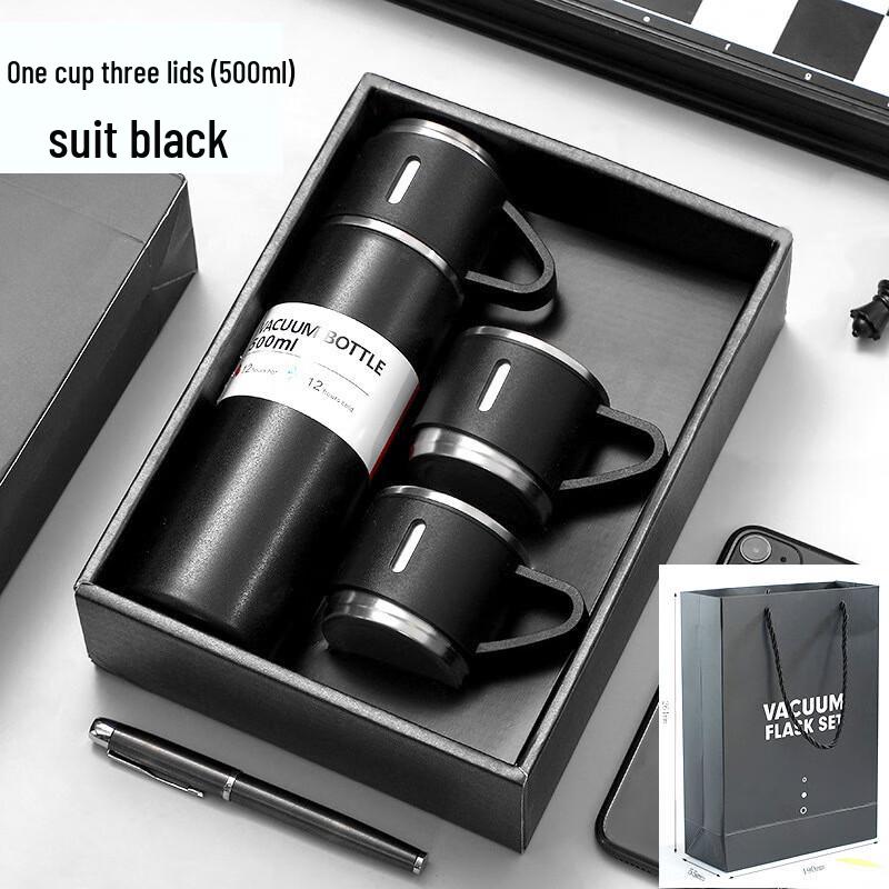 Portable Insulated Stainless Steel Tea Cup Gift Set