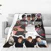 BTR In Real Life Worldwide 2025 Tour Blanket Quality Warm  Throw Blanket Winter Kids Outdoor Fluffy Bedspread