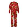 Christmas Prints Family Matching Long Sleeve Tops+Pants Set Family Matching Sets