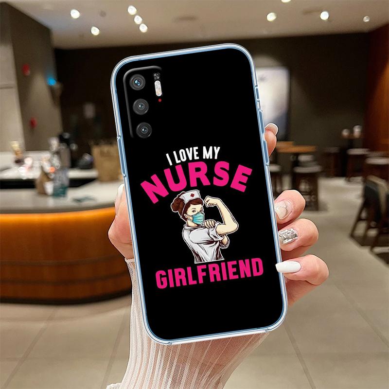 RE22 Doctor Nurse Transparent Phone Case for Motorola Moto G40 G04 G05 One Ace Action  Fusion + Plus Hyper Macro Vision Zoom