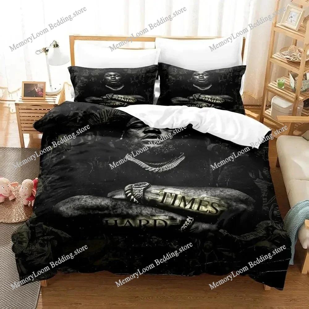 Rod Wave Rapper Bedding Set Duvet Cover 3d Bedding Fashion Design Decoration King Duvet Cover Set Double Bed Set Bedding Sets