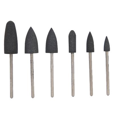 6 Stück Nagelbohrer Nagelkunstbohrer Maniküre Schleifkopf Nagelpolierbits Zubehör03