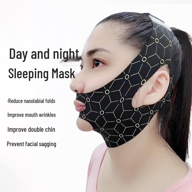 V-Line Face Lifting Bandage: Firming & Sculpting Mask for Nasolabial Folds and Double Chin