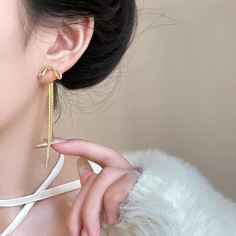 Retro Floral Tassel Earrings - High-End Luxury Fashion for Women