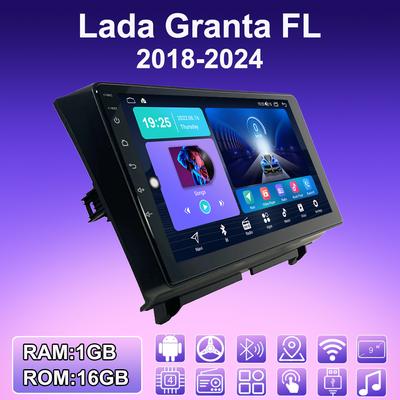 2-DIN-Android-Autoradio für Lada Granta FL (2018–2024) – Multimedia-Player, Headunit, Stereoanlage, GPS-Navigation, WLAN, 1 GB RAM + 16 GB Speicher