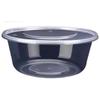 SEE KEAN Disposable Round Food Containers with Lids