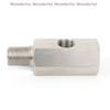Oil Pressure Sensor Connector Feed Line Gauge Tee Adapter Oil Pressure Sensor Tee 1/8"NPT Female To M12 M10 M14 1/8NPT 1/4NPT