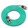 Cabo de Patch Cord de Fibra Óptica Duplex Multimodo 10Gb OM3 ROKCOM LC-SC