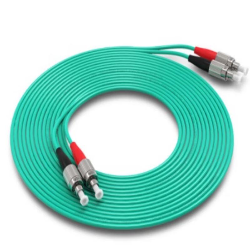 

ROKCOM LC-SC OM3 Multimode Duplex Fiber Optic Patch Cable