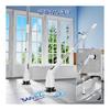 Klibrash Bath Polisher Electric Bath Cleaning Brush with 8 Switching Brush LED Display Power Display 3 Speeds Powerful Motor Can be used continuously