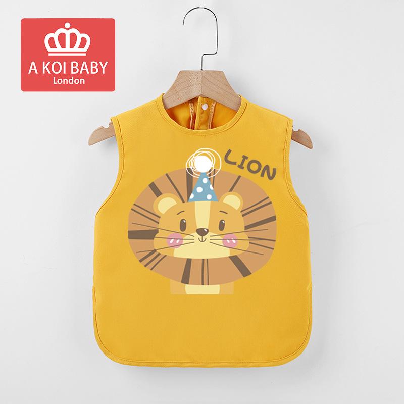 Infant Sleeveless Waterproof Coverall Bib - Lightweight & Breathable for Summer