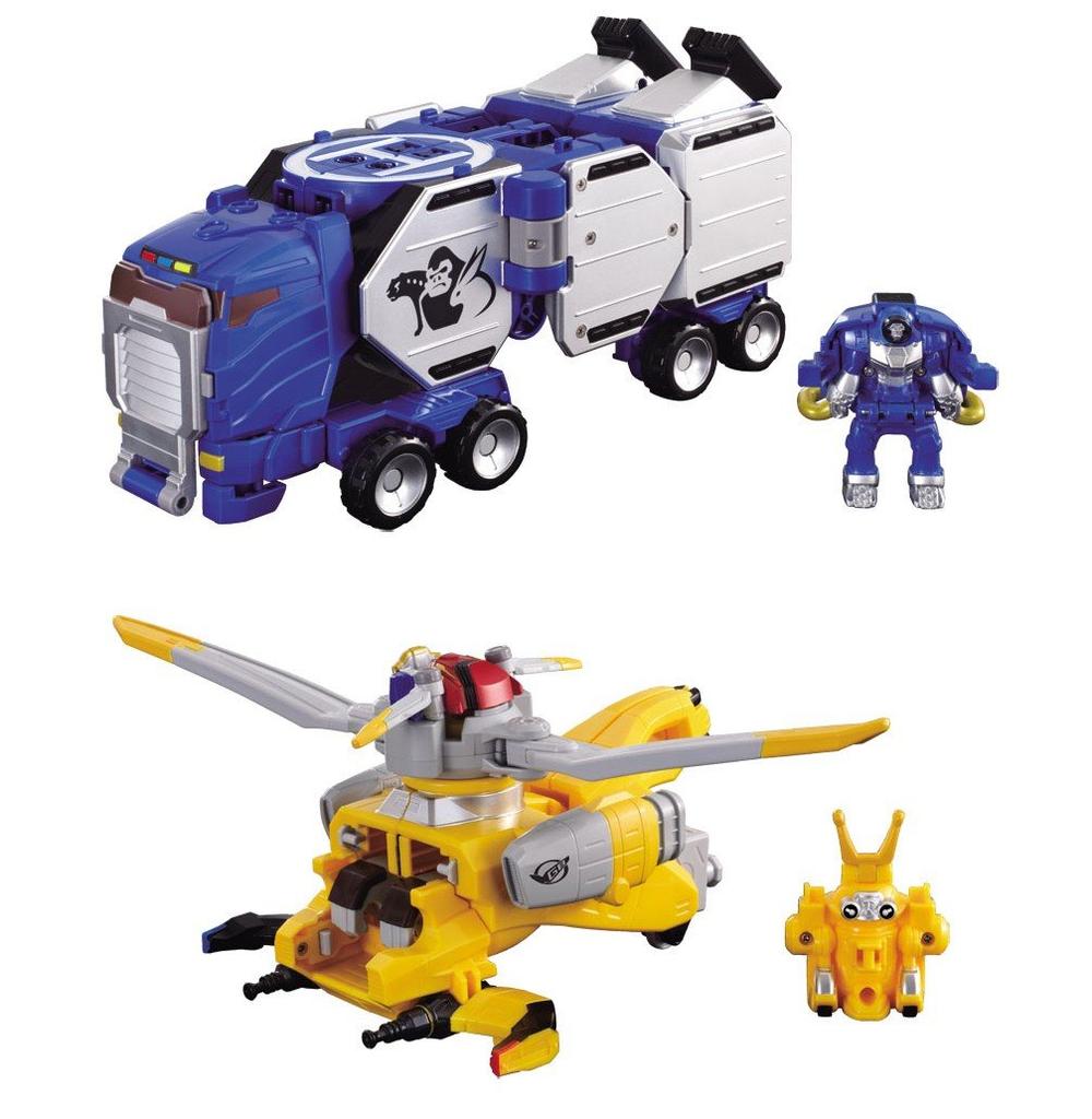 Tokumei Sentai Buster Machine Gorilla Rabbit Set Go-Busters GT-02 & RH-03