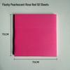 Transparent Colored PET Sticky Notes - Reusable, See-Through, Fluorescent Index Stickers