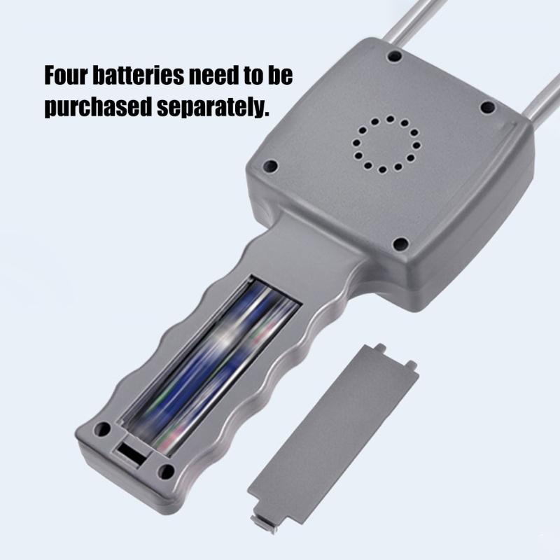 Handheld Agricultural Moisture Tester Features LCD Screen Digital Moisture Analyzers Easy To Use for Hays Straw Pasture