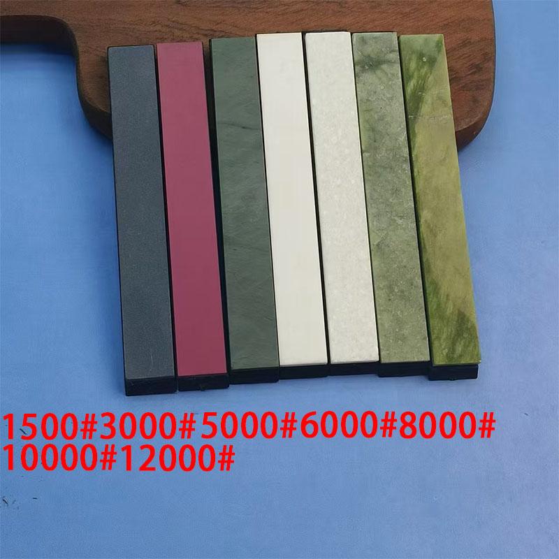 5pcs/set Premium Material Sharpening Stone 1500# 3000# 6000# 8000# 10000# Whetstone For Fixed Angle Knife Sharpener