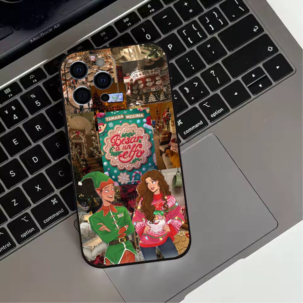 

Besar a un elfo Phone Case For iPhone 17,16,15,14,13,12,11 Plus,Pro Max,XS,Soft Silicone Black Cover iPhone17PRO