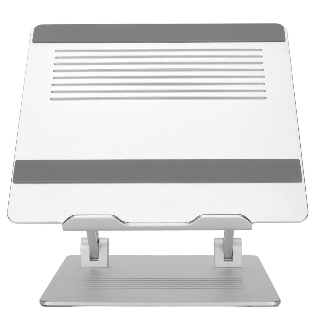 Laptop Stand Adjustable Portable Multifunctional Aluminum Alloy Silver Computer Cooling Bracket for