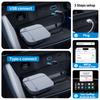 Kowankit 2026 Android 12 Wireless Carplay Ai Box Android Auto 3 in 1 TV Box 4+32G Wifi6 BT Plug & Play Fits Cars From 2016+