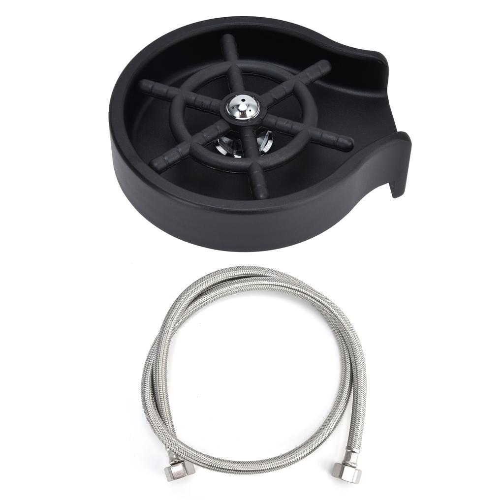 Zlewozmywak kuchenny Spłukiwacz do szkła Wysokociśnieniowy Automatyczny Zmywak do kubków Czyszczący z Wężem do Domu Komercyjny