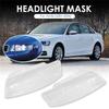 1Pair Car Headlight Shade Transparent Lampshade Headlight Cover (LH+RH) 8E0941029C 8E0941029D For  A4 Accessories-M53K