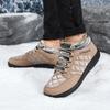 TUINANLE Winter Thick Bottom Plush Fur Snow shoes Warm Cotton Shoes Women's Casual Lace Up Keep Warm sneakers