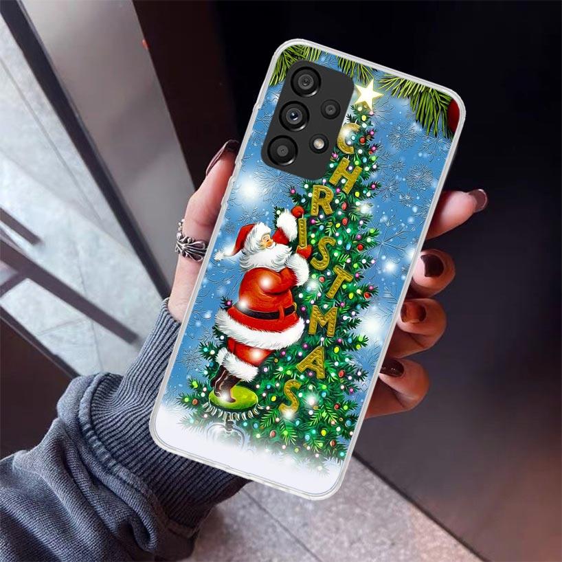 

Christmas Santa Claus Present Phone Case For Samsung Galaxy A17 A57 A37 A16 A26 A36 A56 A15 A25 A35 A55 A14 A13 A54 A53 A34 A24 Samsung A05S