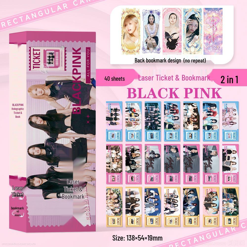 Ju Jingyi, Bai Lu, Jang Wonyoung, Zhao Lusi, Fan Chengcheng, Cheng Yi, Zhou Shen: Laser-Cut Bookmark and Small Card Collection