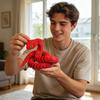 Flexible 60cm Snake Toy Model Realistic Design with Textured Body Soft Material for Educational and Recreational Use