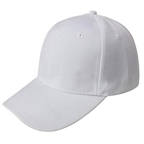Women Men Casual Sports Baseball Cap Solid Color Blank Visor Hat Snapback Cap