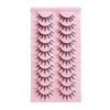 5/10 Pairs Soft False Eyelash Extension Dramatic Mink Eyelashes Beauty Faux Cils  Eyelash Extension