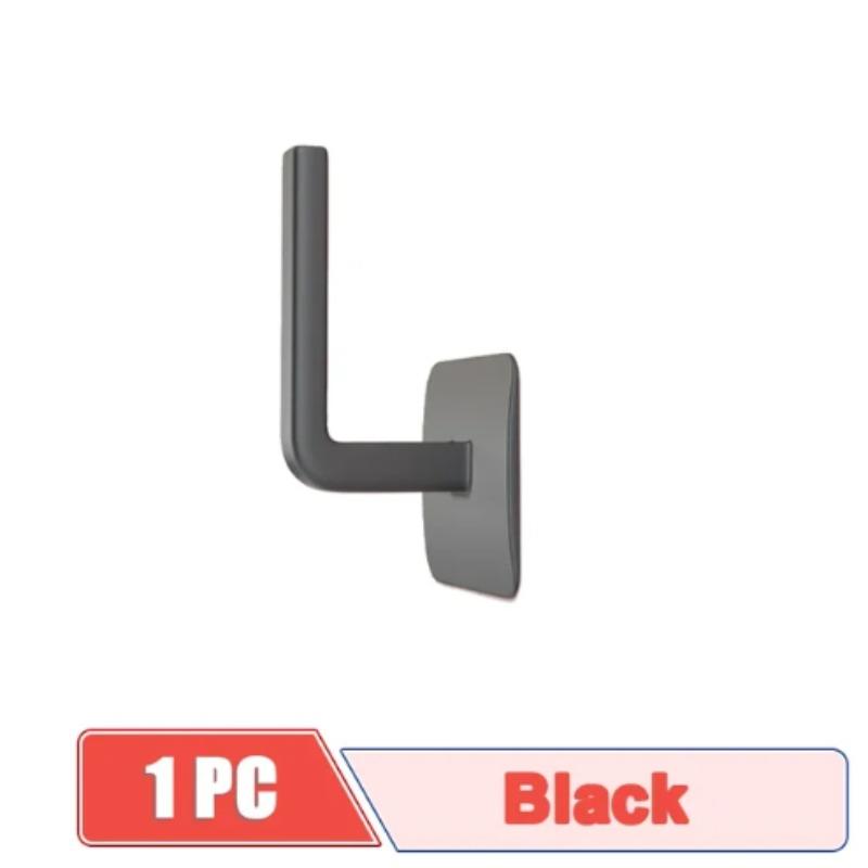 1/2/3pcs No Punching Baseball Cap Hat Rack Wall Mounted Casual Hat Clothing Jewelry Storage Hook Bathroom Kitchen Bedroom Storage Rack