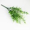8pcs Artificial Flowers Plastic Dogtail Grass Wedding Decor Fake Flower Simulated Lavender Living Room Office Desk Decoration