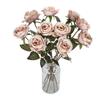 Artificial Flowers Silk Roses Wedding bridal bouquet Holiday Festival Outdoor garden Home Room DIY Gift box Hot sales Accessori
