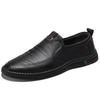 Leather shoes men's new casual shoes business men's shoes spring and autumn dad non-slip men
