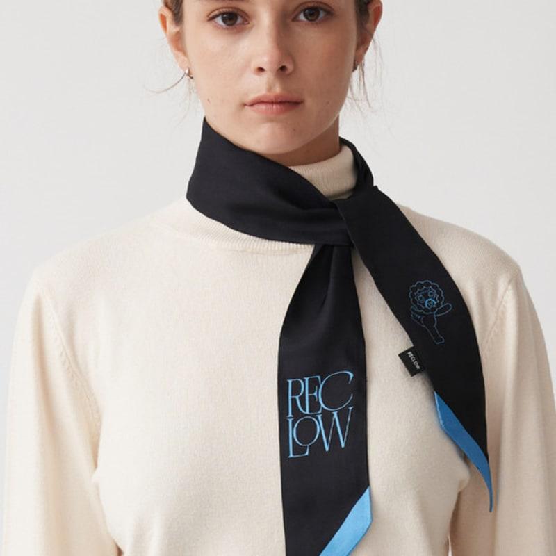 

RECLOW [Reclow X Artnom] ART SHINE Long Scarf BLUE FREE