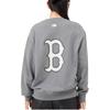 MLB Sweatshirts Men's Dark Gray Crew Neck Moderate Other 3AMTM1234-43GRD