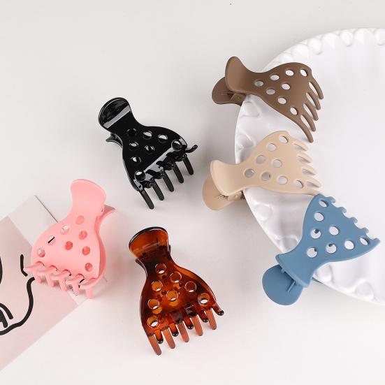 Hair Clip Easy to Use Hair Root Clip Rust-Proof Springs Back Head Hair Claw Decorative Hair Accessories