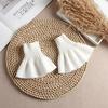 Women Detachable Sleeve Fake Cuffs Female Lace Thin Pleated Flare Sleeve False Cuffs Ruffles Wristband Decorative Accessory