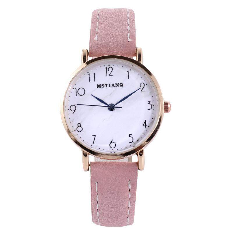 Retro Style Simple Temperament Women'S Watch Girlfriend Girl Student Casual Fashion Trend Versatile Quartz Watch