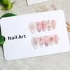 Cross-border Summer Manicure Nail Piece 3D Three-dimensional Relief Flower Fake Nail Shell Starfish Pure Handmade Wearing Nail Piece