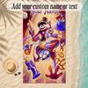 Beach TowelThe Amazing Digital Circus Custom Name Text Personalized Soft Towel for Beach Pool Indoor Home Decor Gift