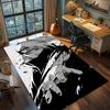 Naruto Large Gamer Bedroom Rug Carpet, Non Slip Washable Floor Mat Home Interior Decoration.-TING