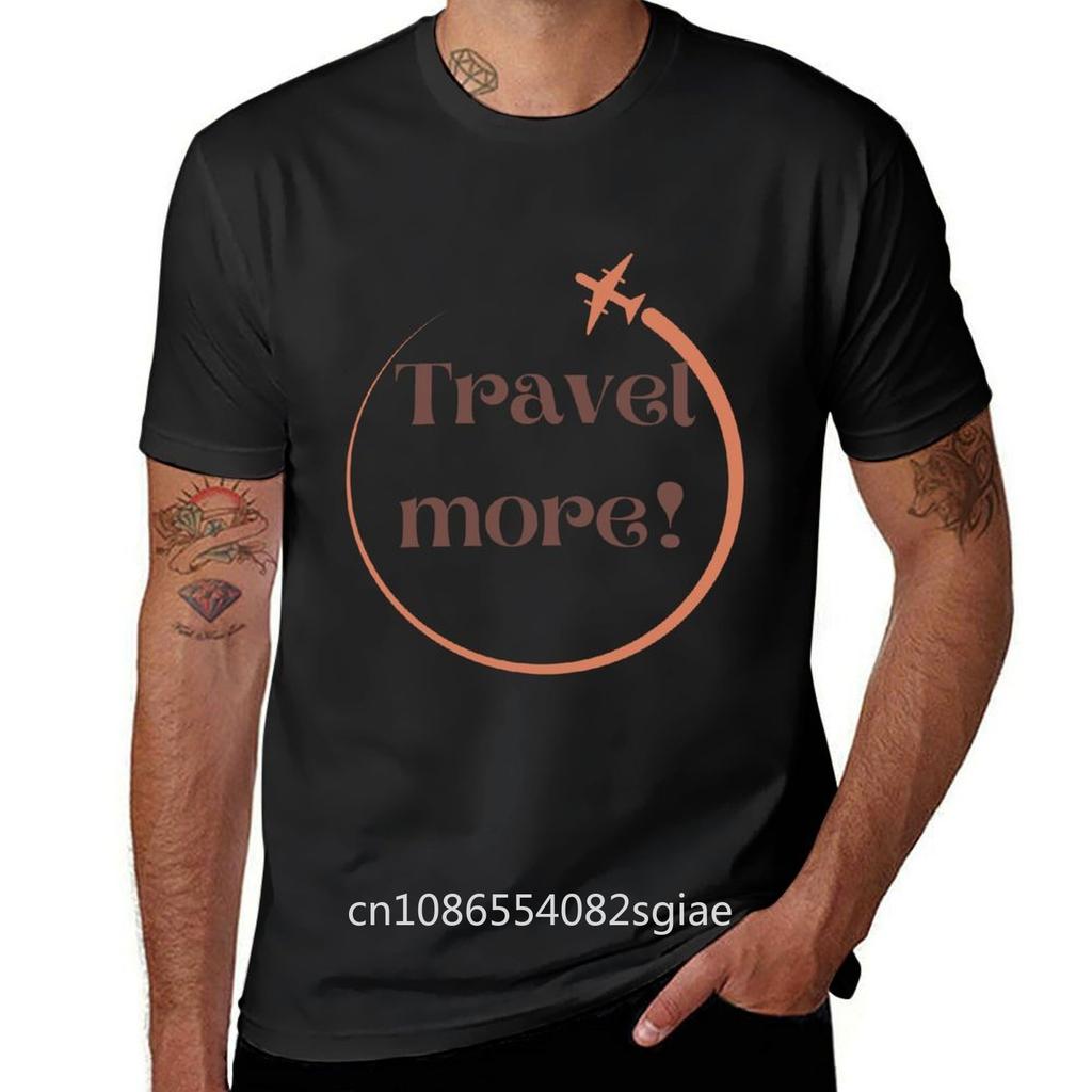 Travel More Custom Tshirt And Apparel Design T-Shirt Quick Drying Animal Prinfor Boys Oversizeds Customizeds T Shirts For Men