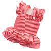 Princess style dog clothes striped cat strap skirt cat dress sub teddy pet clothing dog supplies magic fight