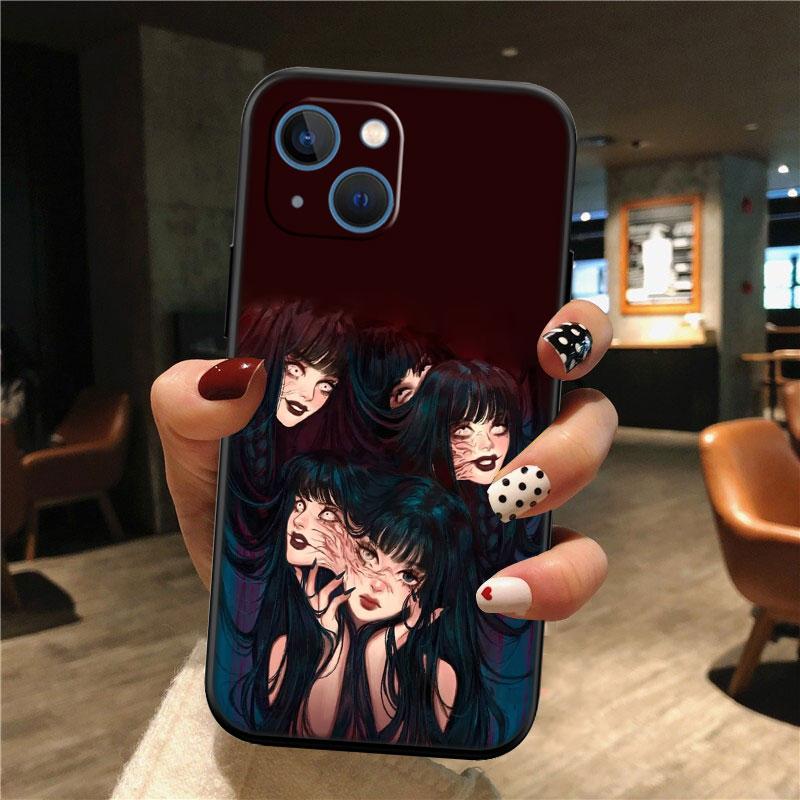 Junji Ito Tomie Phone Case for Samsung Galaxy M06 M15 M16 M35 M55 M56 A36 A42 A50 A50S A51 A52 A32 A33 A05 A05S A06 A16 A20