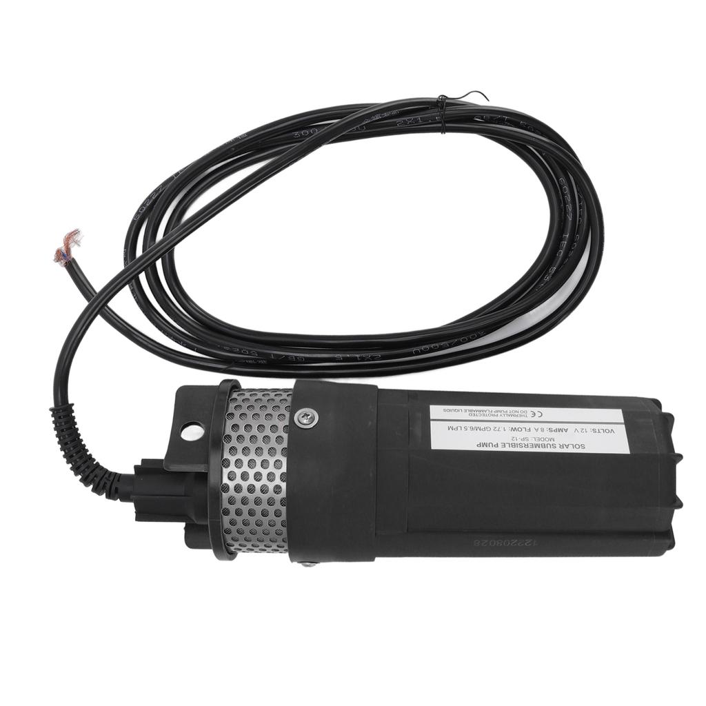 6.5L Solar Well Water Pump High Power 12V DC Solar Energy Submersible Pump for Irrigation Pond